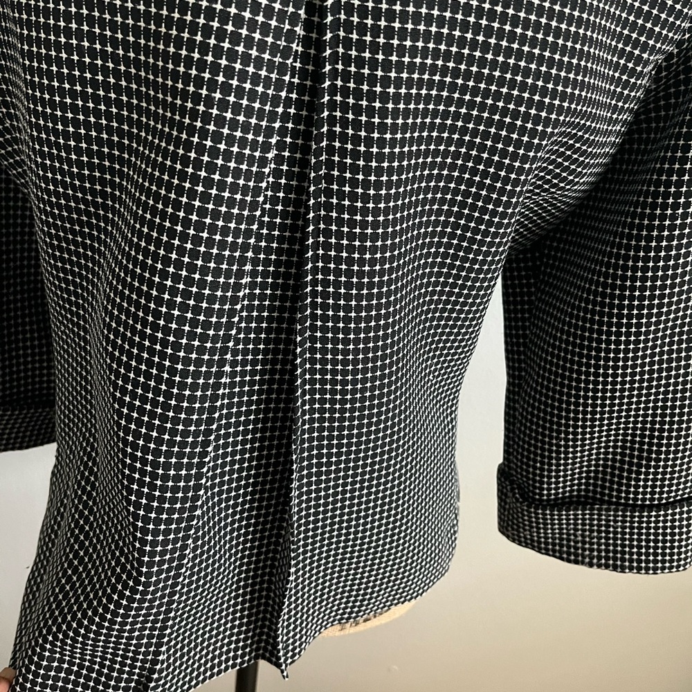 Lightweight Blazer Jacket With Detail Split In Th… - image 4